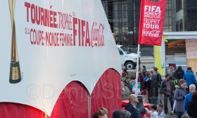 FIFA showcased the famous trophy - Moncton has a big soccer summer ahead