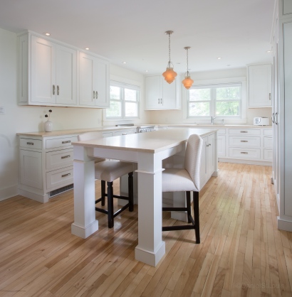 White kitchen by Glenwood in the Moncton area.